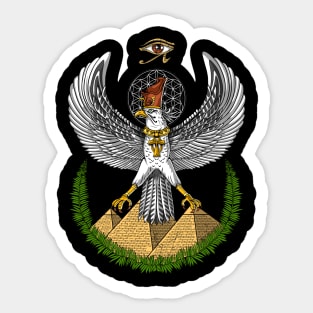 Eye Of Horus Egyptian Pyramids Sticker